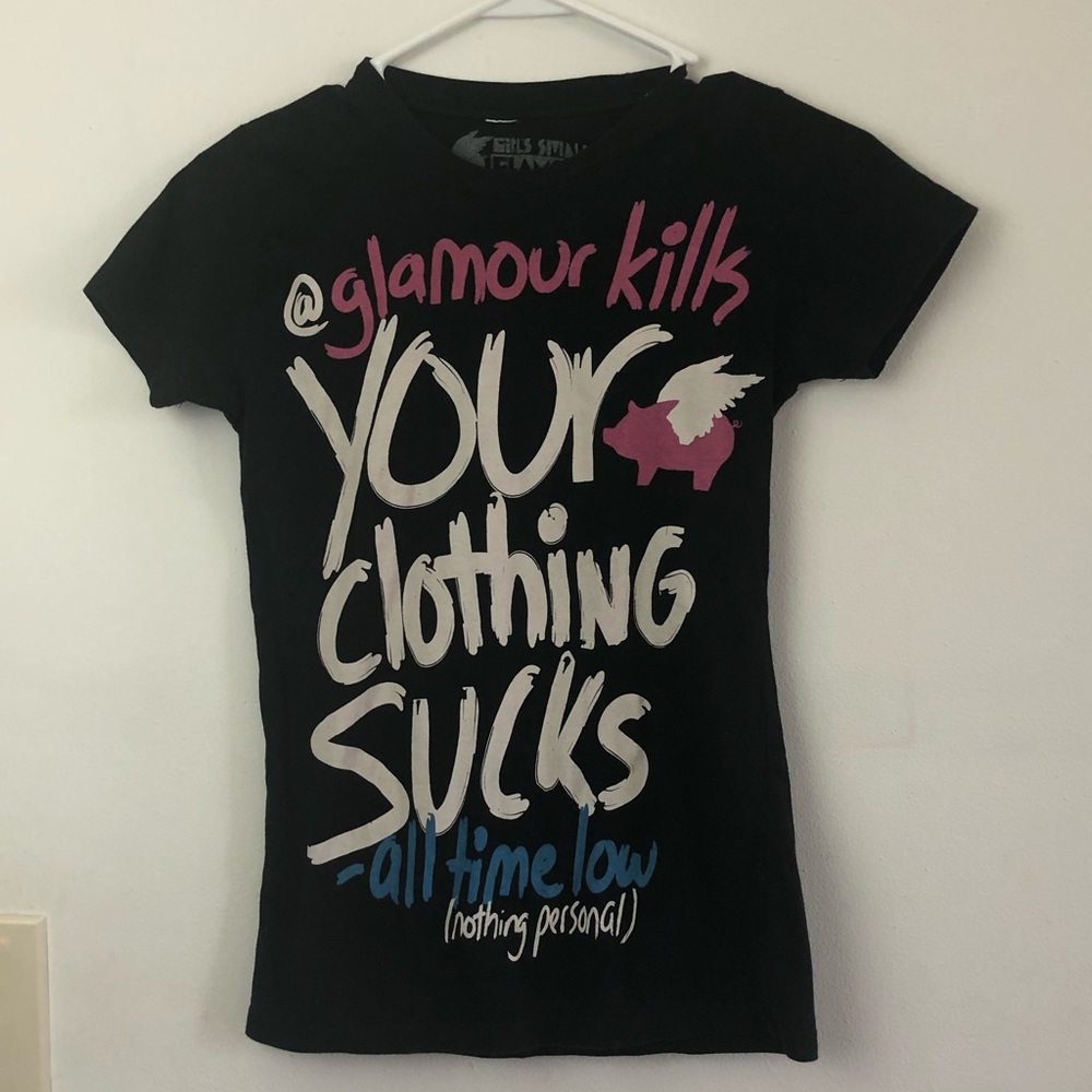 Glamour Kills x All Time Low Tour Tee